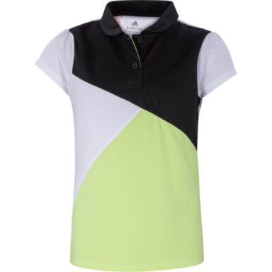 adidas Polo Girls H.Rdy schwarzweißlime