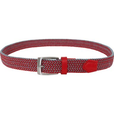 Alberto Gürtel Tone Braided graurot