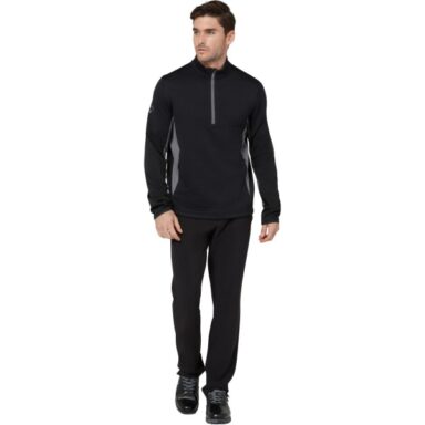 Callaway Layer Textured 14 Zip schwarz
