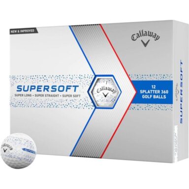 Callaway Supersoft Splatter 12-Pack blau