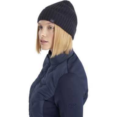 Calvin Klein Golf Beanie Waldorf Cable navy