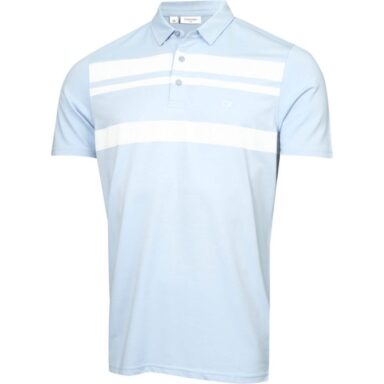 Calvin Klein Golf Polo Fort Jackson hellblau