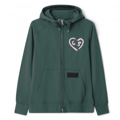 Cross Jacke Heart grün