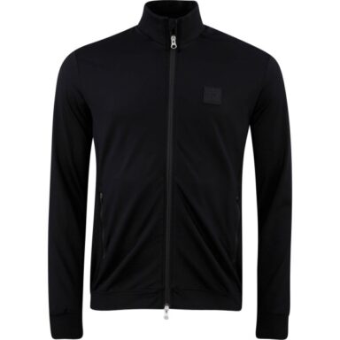 Cross Midlayer Stretch Jacke schwarz