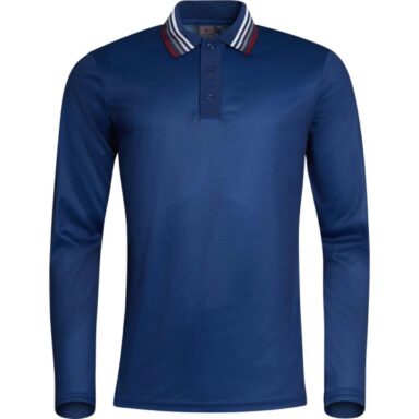 Cross Polo Stripe blau