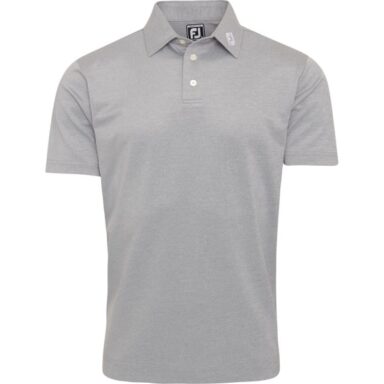 FootJoy Polo Stretch Pique grau