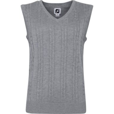 FootJoy Pullunder Wool Blend ärmellos grau