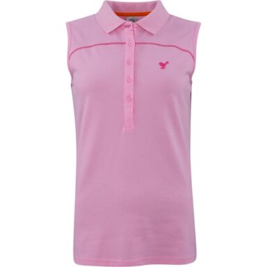 girls golf Polo Rapsberry rosa