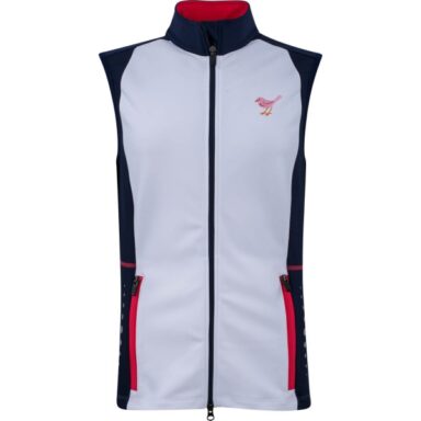 girls golf Weste Powerstretch Universe weiß