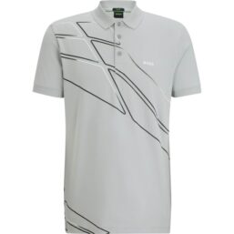 HUGO BOSS Polo Paddy 3 hellgrau