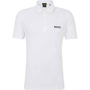 HUGO BOSS Polo Paddytech weiß