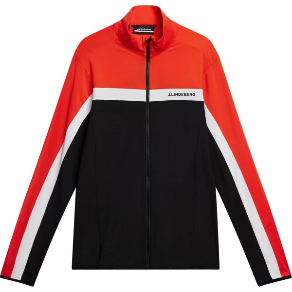 J. LINDEBERG Layer Jarvis Mid schwarzrot