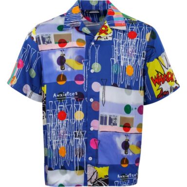 J. LINDEBERG Layer RW Resort Shirt blau