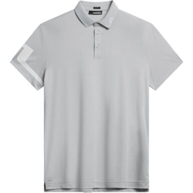 J. LINDEBERG Polo Heath hellgrau
