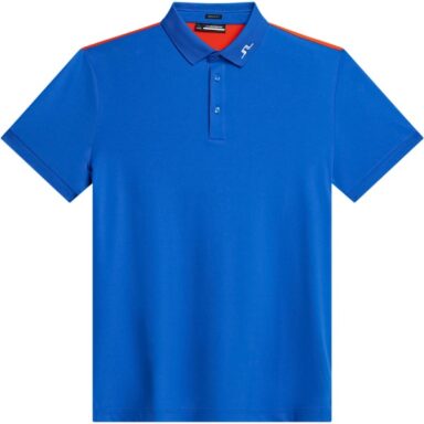 J. LINDEBERG Polo Jeff blau