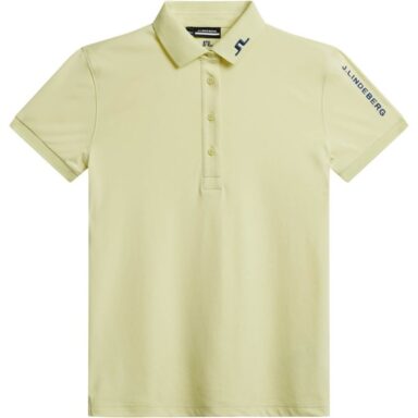 J. LINDEBERG Polo Tour Tech lemon