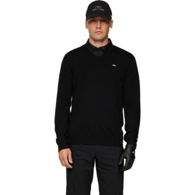 J. LINDEBERG Pullover Lymann schwarz