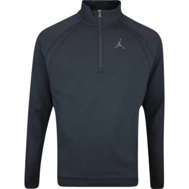 Nike Golf Layer Jordan Sport 14-Zip schwarz