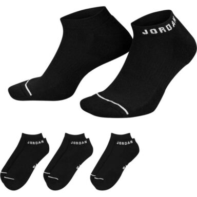 Nike Golf Socken Jordan Everyday No-Show 3er-Pack schwarz