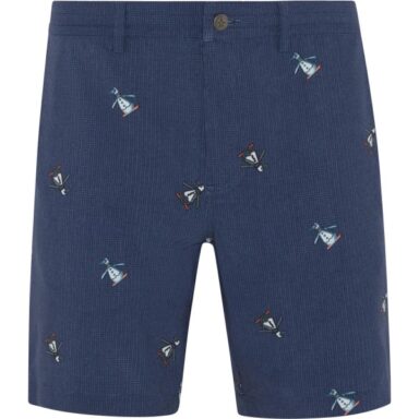 Original Penguin Shorts Ventilated Memphis navyhellblau