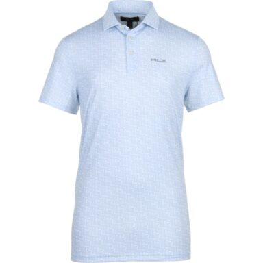 RALPH LAUREN Polo Printed Air Flow blauweiß