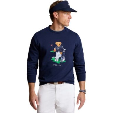 RALPH LAUREN Pullover Hr CVC Solid navy