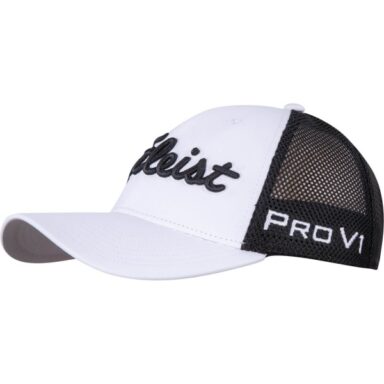Titleist Cap Tour Performance Mesh weißschwarz