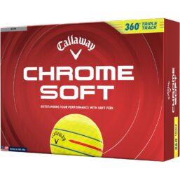 Callaway Golfbälle Chrome Soft 360 Triple Track 2026 - 12er Pack