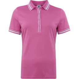 Cross Polo Nostalgia II Pique mit Knopfleiste
