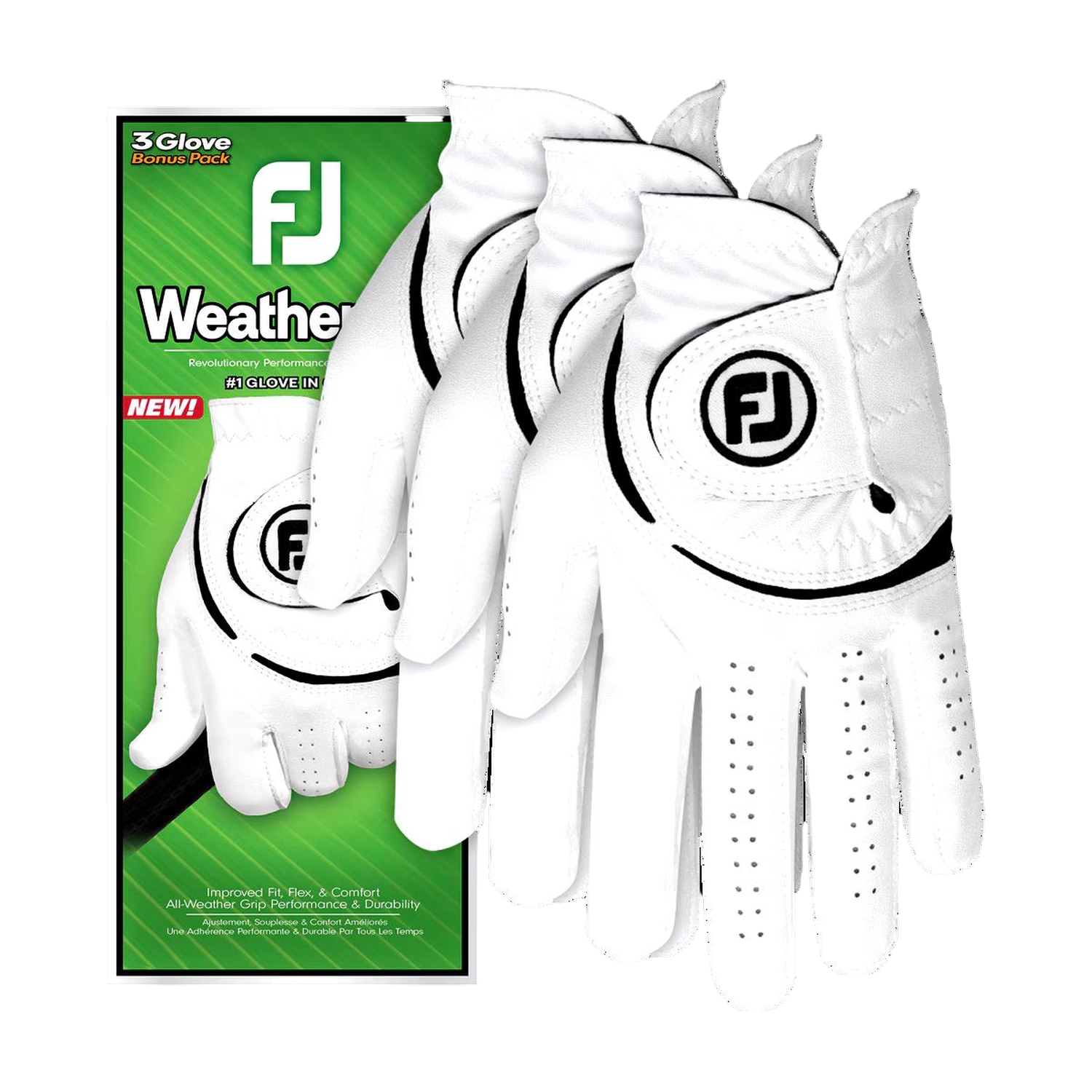 FootJoy Handschuh WeatherSof 3-Pack
