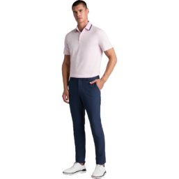 G/FORE Polo Perforated Stripe