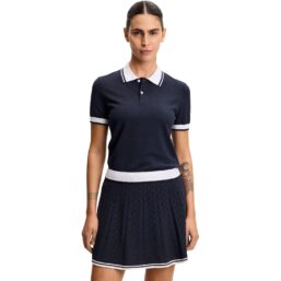 J. LINDEBERG Polo Polly Pointelle
