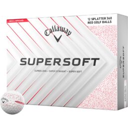 Callaway Golfbälle Supersoft Splatter 360 - 12er Pack