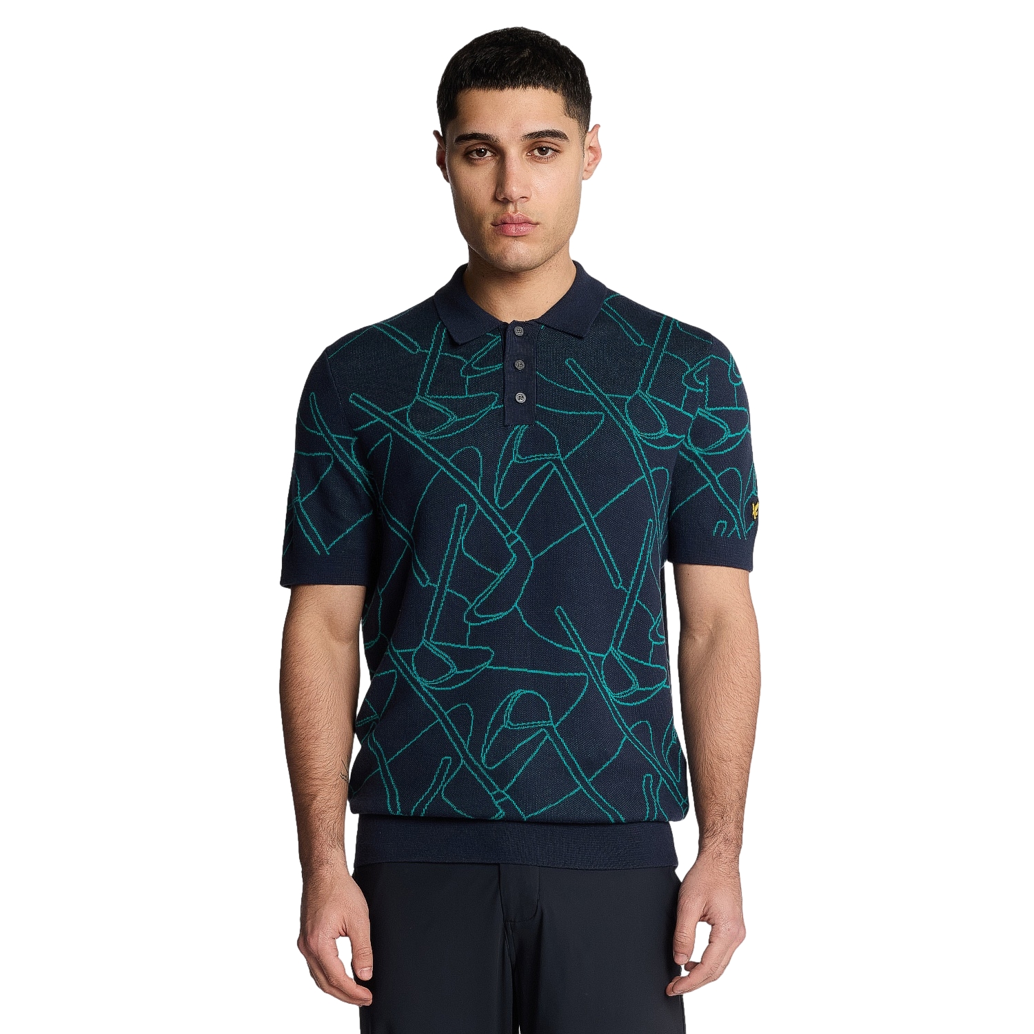 Lyle Scott Polo Golf Outline