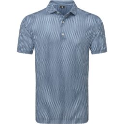 FootJoy Polo Houndstooth Geo Lisle