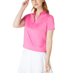 Callaway Polo Waist Length Mesh Detail