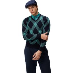 J. LINDEBERG Pullover Billy V-Neck Strick
