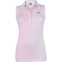 girls golf Polo All Square Rose