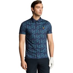 Lyle Scott Polo Monogram Printed