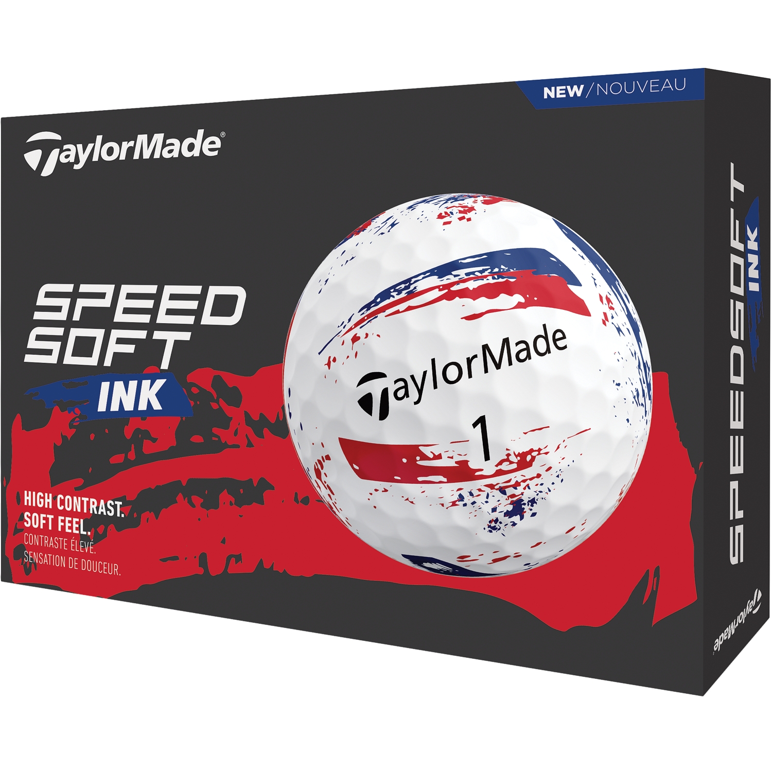 TaylorMade Golfbälle SpeedSoft INK - 12er Pack
