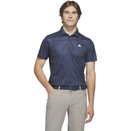 adidas Polo Performance Textured Print