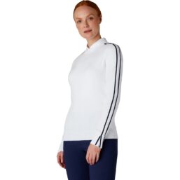 Callaway Pullover Striped Neck