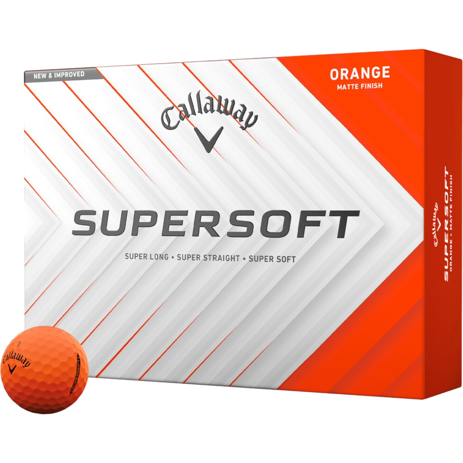 Callaway Golfbälle Supersoft Matt - 12er Pack