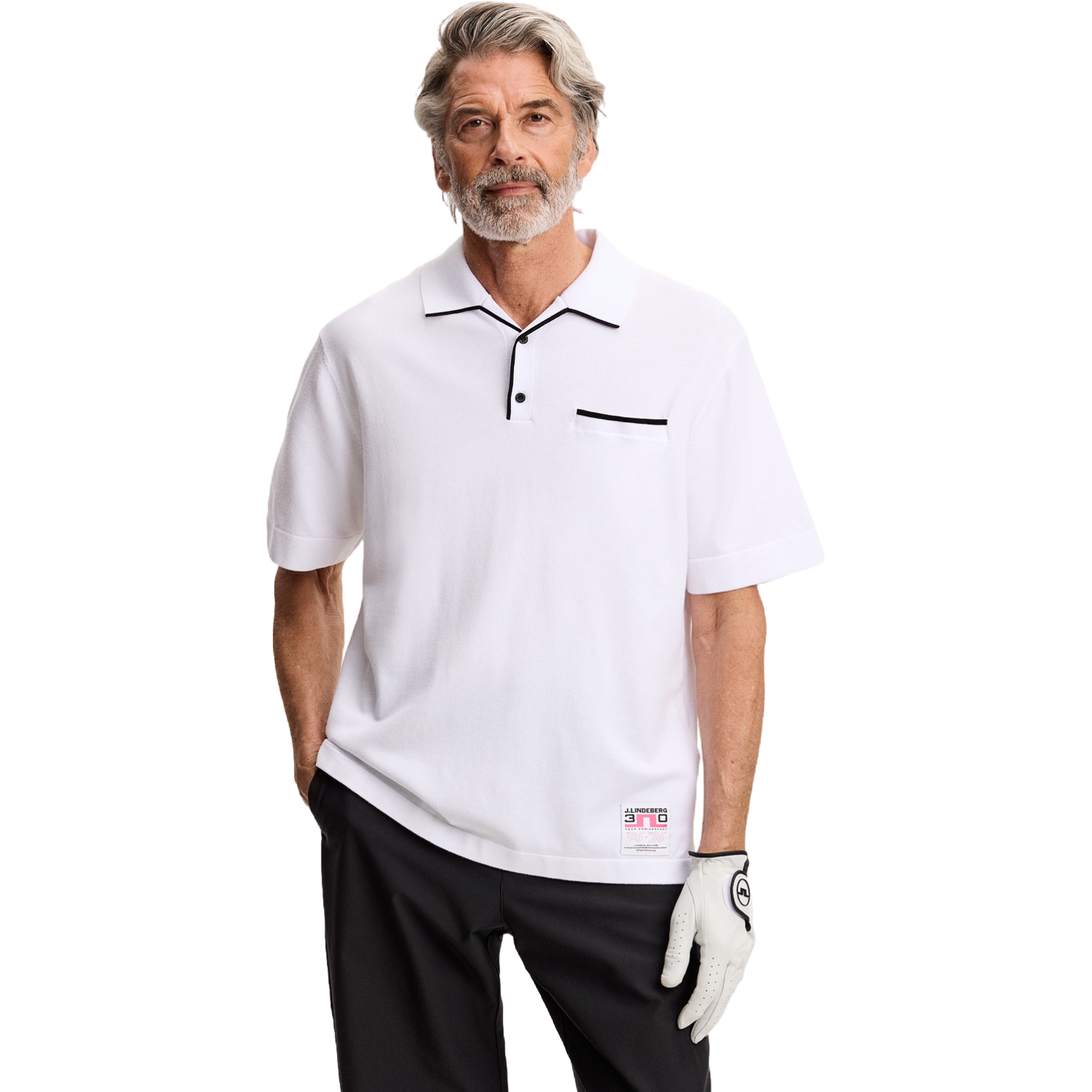 J. LINDEBERG Polo 30Y Jesper Retro Relaxed