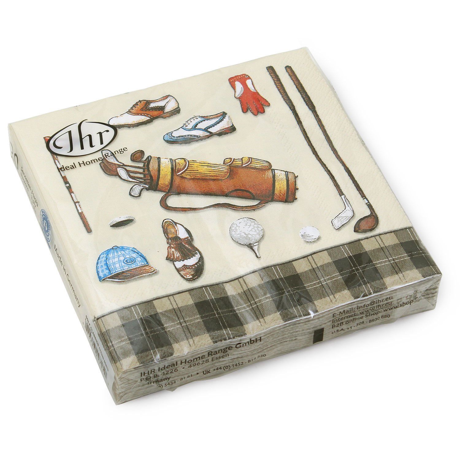 Sportiques Servietten Classic Golf
