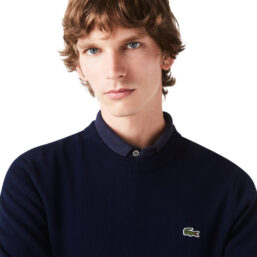 LACOSTE Pullover Crew Neck Cotton