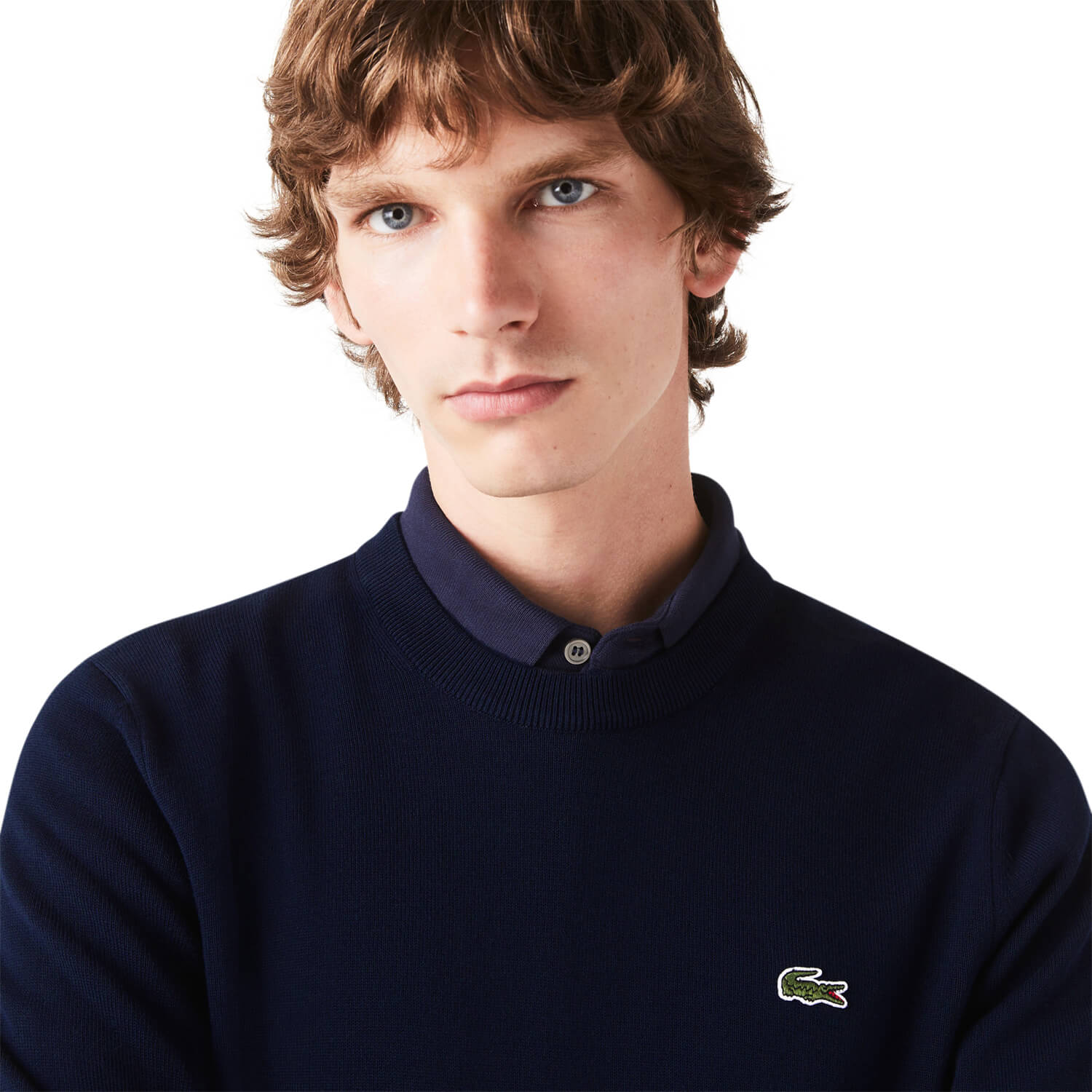 LACOSTE Pullover Crew Neck Cotton