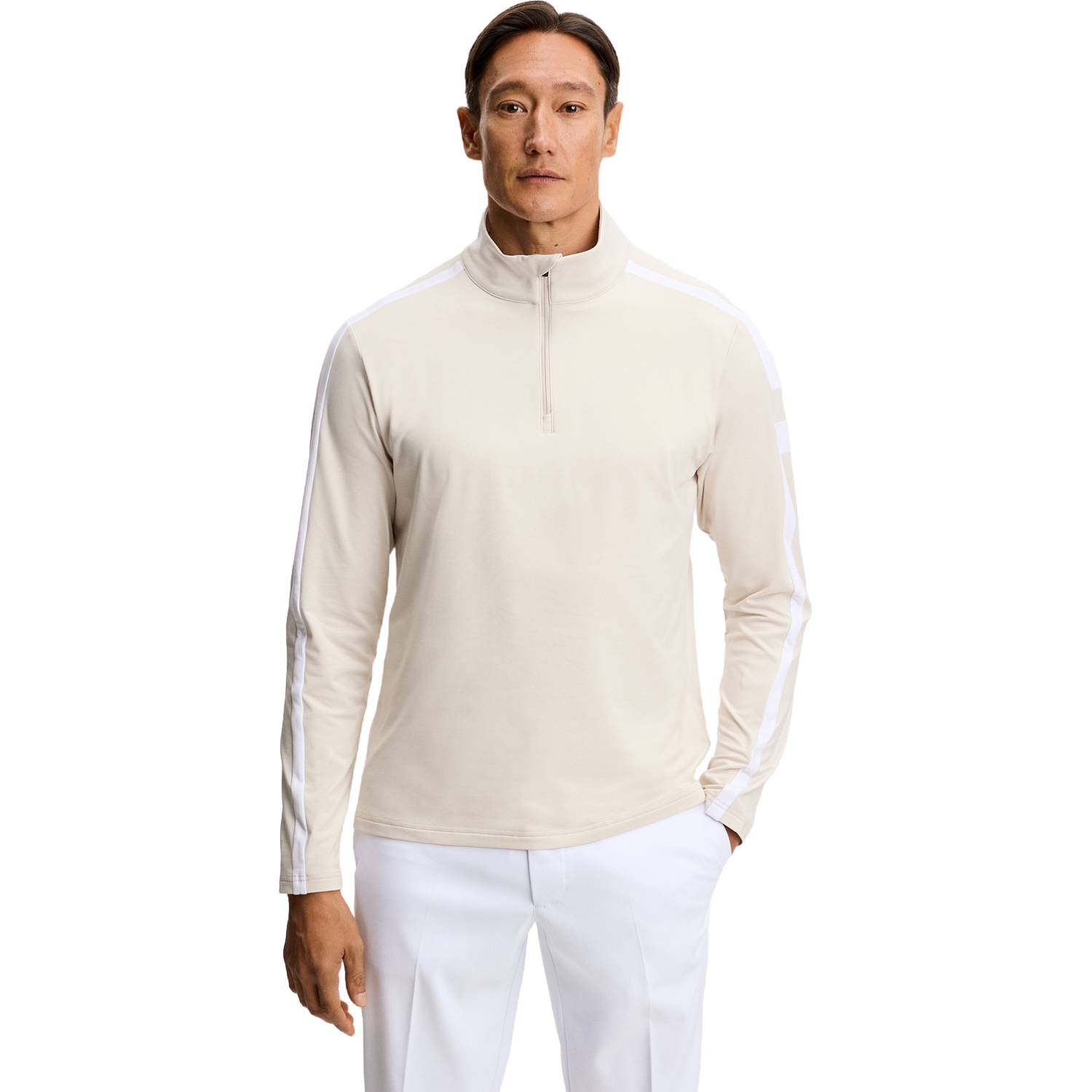 J. LINDEBERG Layer Keaton Quarter Zip