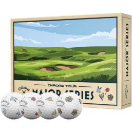 Callaway Golfbälle Chrome Tour 2026 Juli Major - 12er Pack