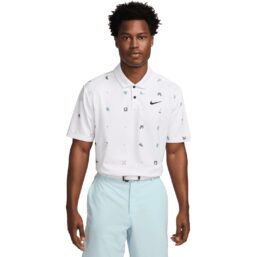 Nike Golf Polo DriFit Tour Icon Print